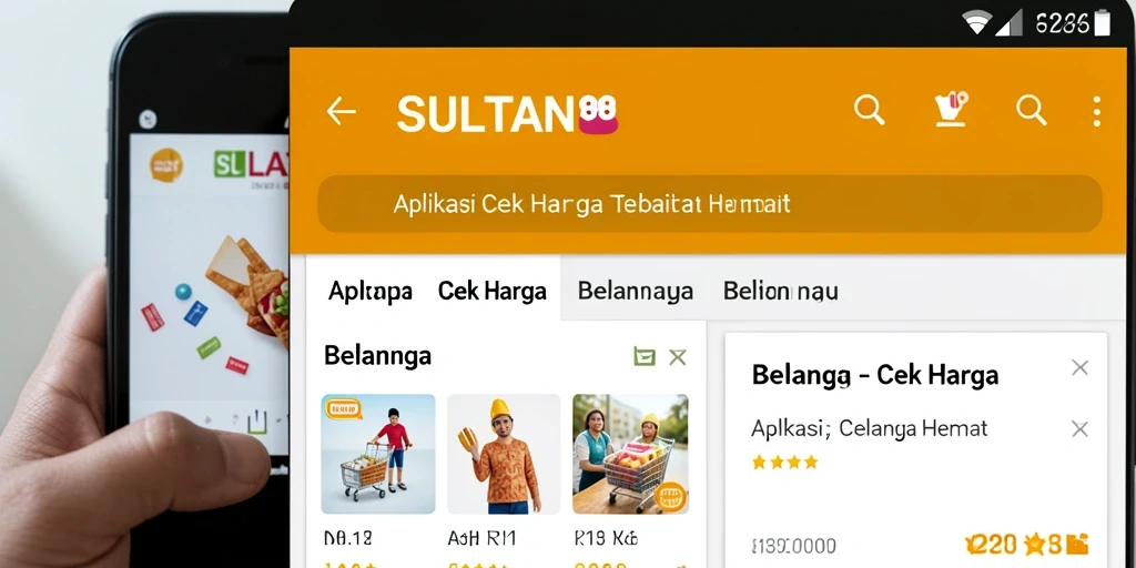 Tampilan antarmuka SULTAN88 yang modern dan interaktif untuk cek harga.