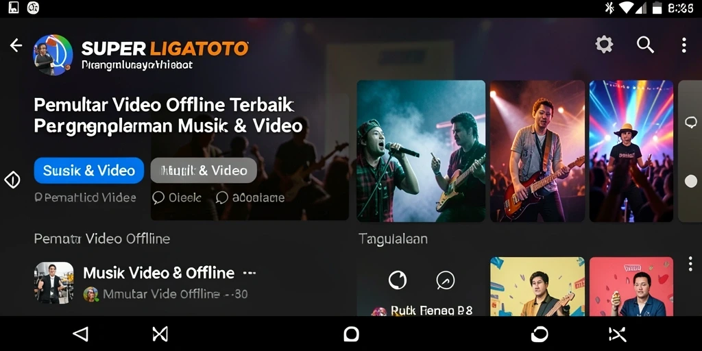 Tampilan antarmuka SUPERLIGATOTO yang menarik dan mudah digunakan.