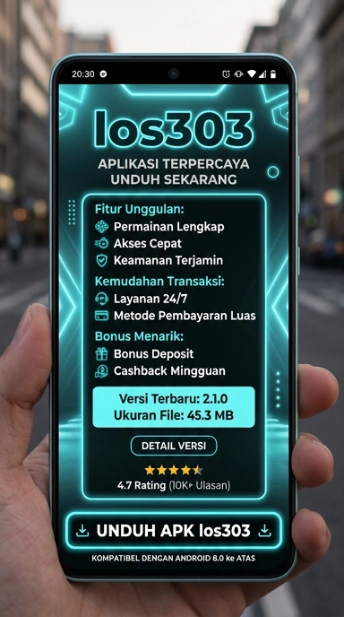 Tampilan halaman APK los303