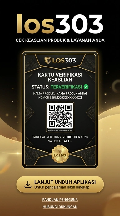 Tampilan kanal resmi los303